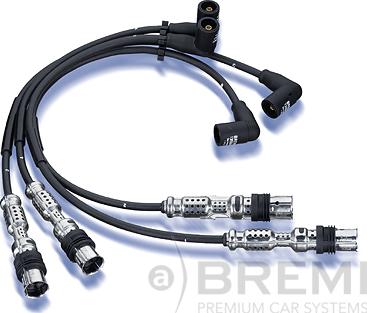 Bremi 9A30B200 - Комплект проводів запалювання avtolavka.club
