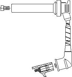 Bremi 403E35 - Провід запалювання avtolavka.club