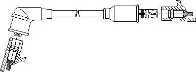 Bremi 488/84 - Провід запалювання avtolavka.club