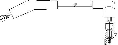 Bremi 437/38 - Провід запалювання avtolavka.club