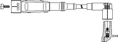 Bremi 151/55 - Провід запалювання avtolavka.club