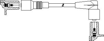 Bremi 351/50 - Провід запалювання avtolavka.club