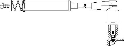 Bremi 329/25 - Провід запалювання avtolavka.club