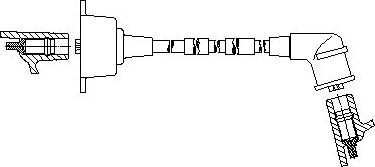 Bremi 755F68 - Провід запалювання avtolavka.club