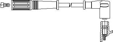 Bremi 722/65 - Провід запалювання avtolavka.club