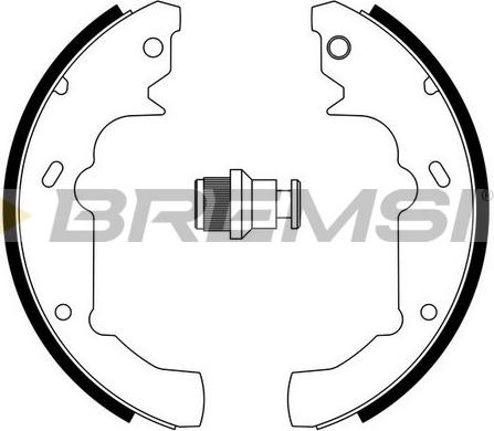 Bremsi GF4665 - Комплект гальм, барабанний механізм avtolavka.club