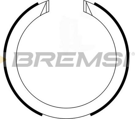 Bremsi GF0634 - Комплект гальм, ручник, парковка avtolavka.club