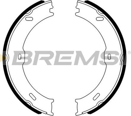 Bremsi GF0315 - Комплект гальм, ручник, парковка avtolavka.club