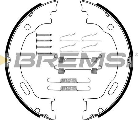 Bremsi GF0310-1 - Комплект гальм, ручник, парковка avtolavka.club