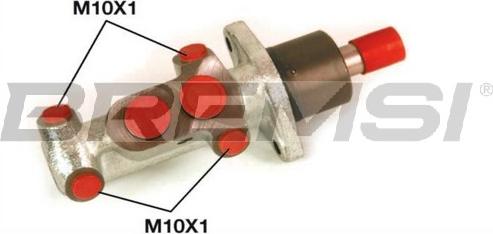 Bremsi PB0153 - Головний гальмівний циліндр avtolavka.club