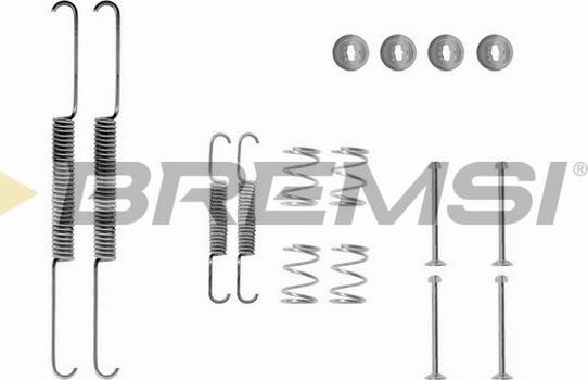Bremsi SK0507 - Комплектуючі, барабанний гальмівний механізм avtolavka.club