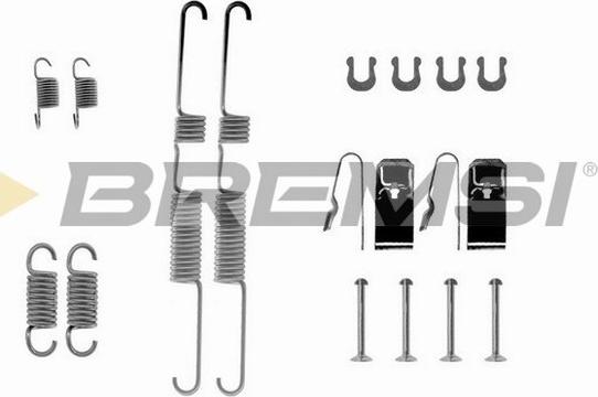 Bremsi SK0582 - Комплектуючі, барабанний гальмівний механізм avtolavka.club