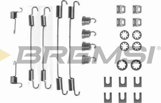 Bremsi SK0656 - Комплектуючі, барабанний гальмівний механізм avtolavka.club