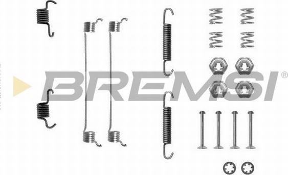 Bremsi SK0651 - Комплектуючі, барабанний гальмівний механізм avtolavka.club