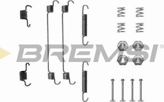 Bremsi SK0657 - Комплектуючі, барабанний гальмівний механізм avtolavka.club