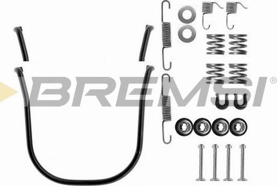 Bremsi SK0634 - Комплектуючі, барабанний гальмівний механізм avtolavka.club