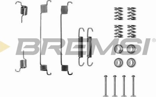 Bremsi SK0672 - Комплектуючі, барабанний гальмівний механізм avtolavka.club