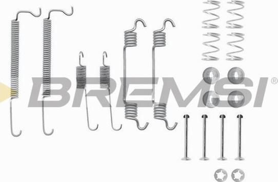 Bremsi SK0849 - Комплектуючі, барабанний гальмівний механізм avtolavka.club