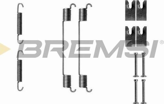 Bremsi SK0814 - Комплектуючі, барабанний гальмівний механізм avtolavka.club