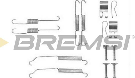 Bremsi SK0882 - Комплектуючі, барабанний гальмівний механізм avtolavka.club