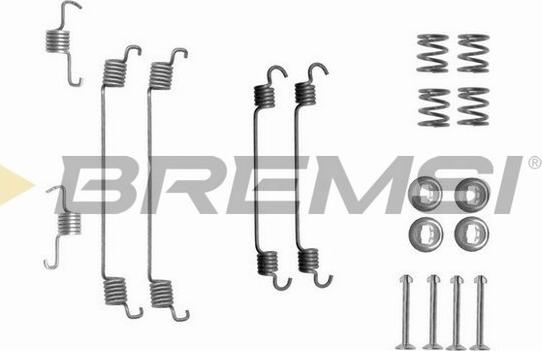 Bremsi SK0820 - Комплектуючі, барабанний гальмівний механізм avtolavka.club