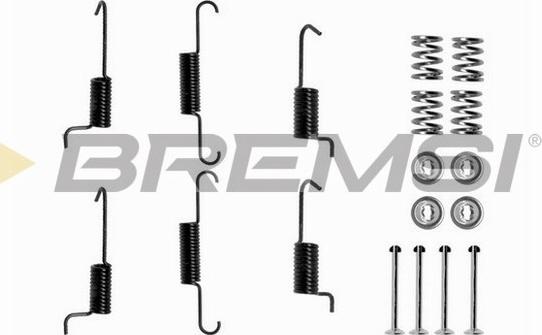 Bremsi SK0823 - Комплектуючі, барабанний гальмівний механізм avtolavka.club