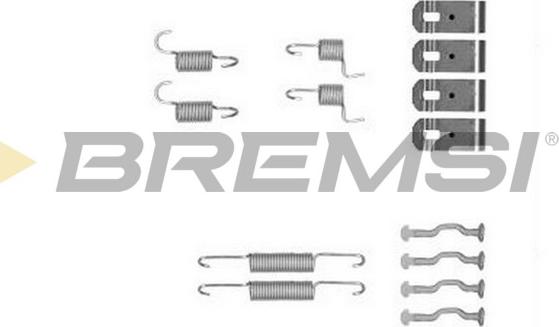 Bremsi SK0876 - Комплектуючі, барабанний гальмівний механізм avtolavka.club