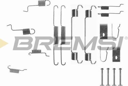 Bremsi SK0742 - Комплектуючі, барабанний гальмівний механізм avtolavka.club