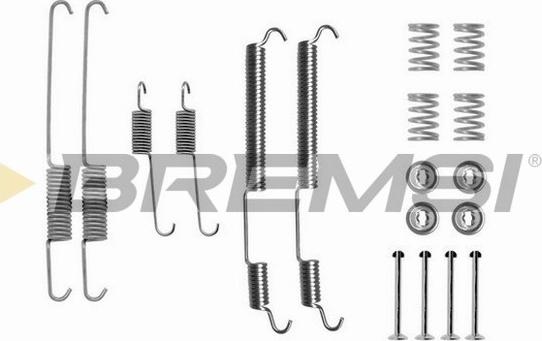 Bremsi SK0755 - Комплектуючі, барабанний гальмівний механізм avtolavka.club