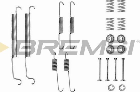 Bremsi SK0756 - Комплектуючі, барабанний гальмівний механізм avtolavka.club