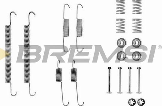 Bremsi SK0707 - Комплектуючі, барабанний гальмівний механізм avtolavka.club