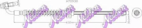 Brovex-Nelson H7093Q - Гальмівний шланг avtolavka.club