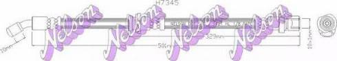 Brovex-Nelson H7345 - Гальмівний шланг avtolavka.club
