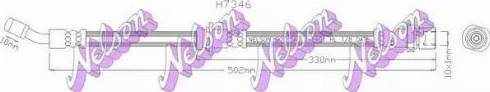 Brovex-Nelson H7346 - Гальмівний шланг avtolavka.club