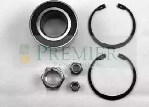 BRT Bearings BRT534 - Комплект підшипника маточини колеса avtolavka.club