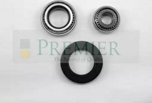 BRT Bearings BRT607 - Комплект підшипника маточини колеса avtolavka.club