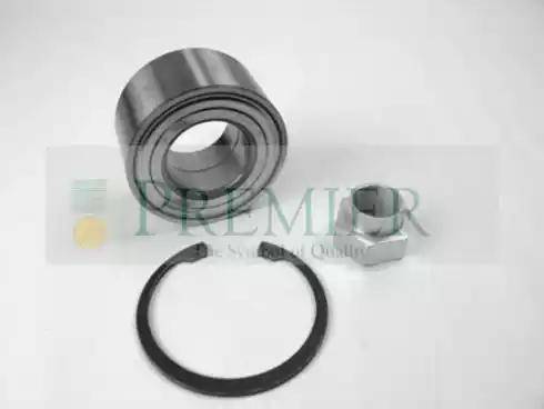 BRT Bearings BRT1006 - Комплект підшипника маточини колеса avtolavka.club