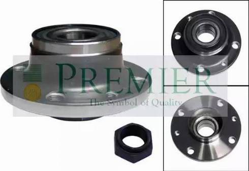 BRT Bearings BRT1377 - Комплект підшипника маточини колеса avtolavka.club