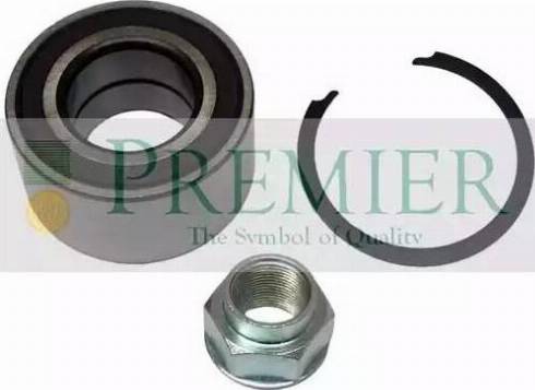 BRT Bearings PWK0434 - Комплект підшипника маточини колеса avtolavka.club