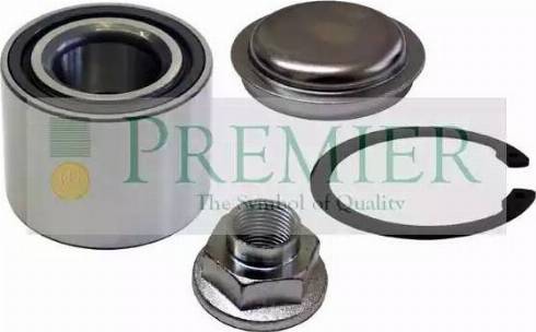 BRT Bearings PWK1825 - Комплект підшипника маточини колеса avtolavka.club