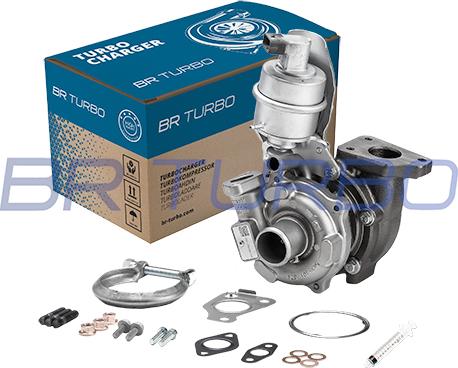 BR Turbo 54359880027RSM - Компресор, наддув avtolavka.club