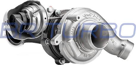 BR Turbo 806850-5001RS - Компресор, наддув avtolavka.club