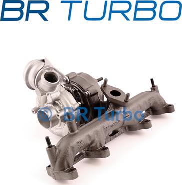 BR Turbo 712968-5001RS - Компресор, наддув avtolavka.club