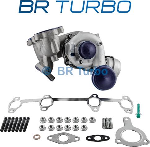 BR Turbo BRT6834 - Компресор, наддув avtolavka.club