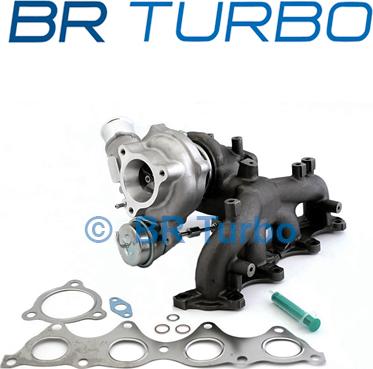 BR Turbo BRTX6368 - Компресор, наддув avtolavka.club