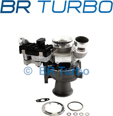 BR Turbo BRTX6381 - Компресор, наддув avtolavka.club