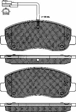 BSF 10982 - Гальмівні колодки, дискові гальма avtolavka.club