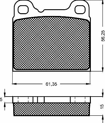 BSF 10479 - Гальмівні колодки, дискові гальма avtolavka.club