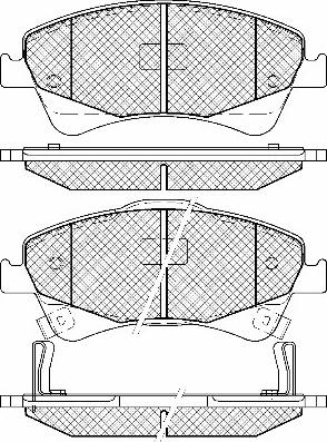 Dynamatrix DBP4326 - Гальмівні колодки, дискові гальма avtolavka.club