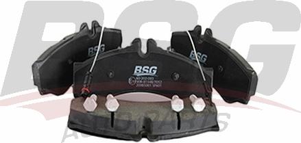 BSG BSG 60-202-003 - Гальмівні колодки, дискові гальма avtolavka.club